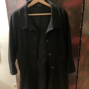 Theory Black Peacoat Size Small